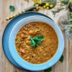 Lentejas con verduras al curry