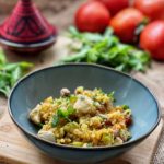 Cuscús con pollo y verduras al estilo marroquí